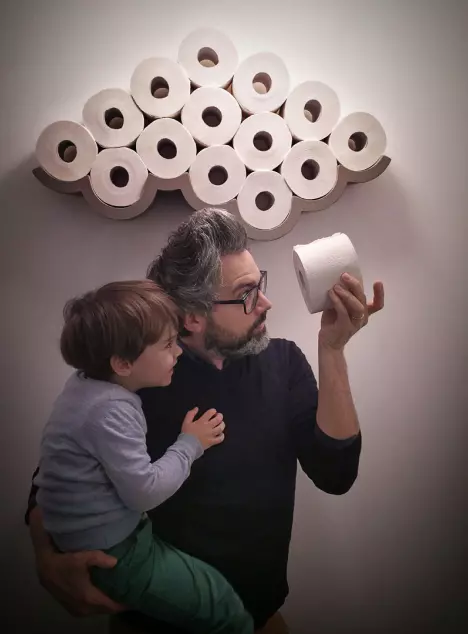 Cloud, étagère pour papier toilette