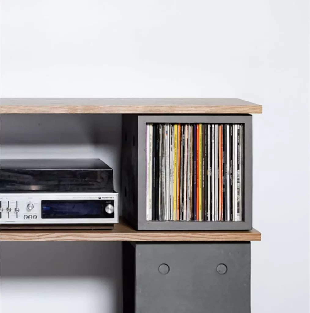 Dice Hifi, notre meuble pour ranger des vinyles