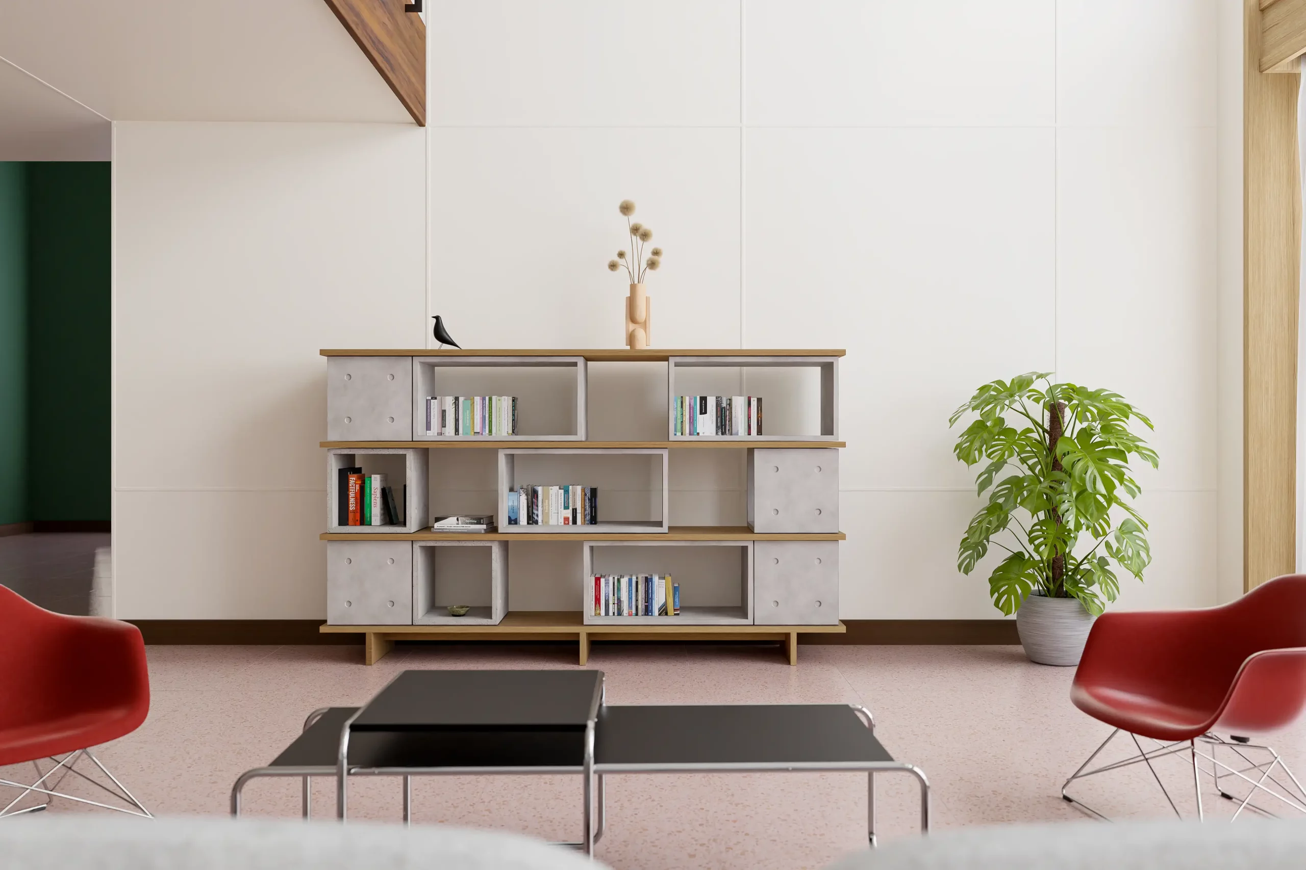 Système Dice en béton par Alexandre Dubreuil, modules combinables — Lyon Béton