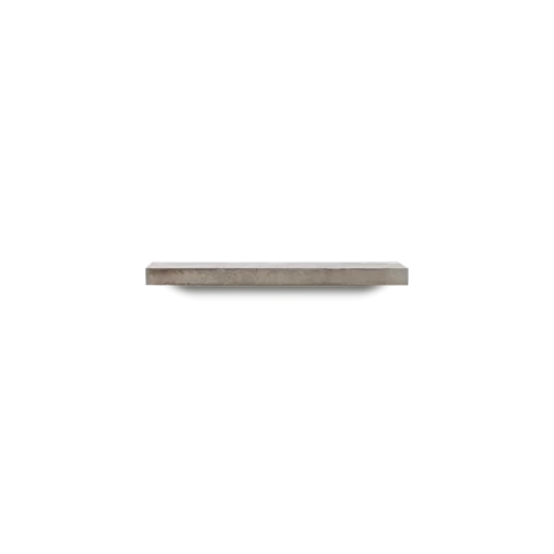 étagère minimaliste en béton support invisible