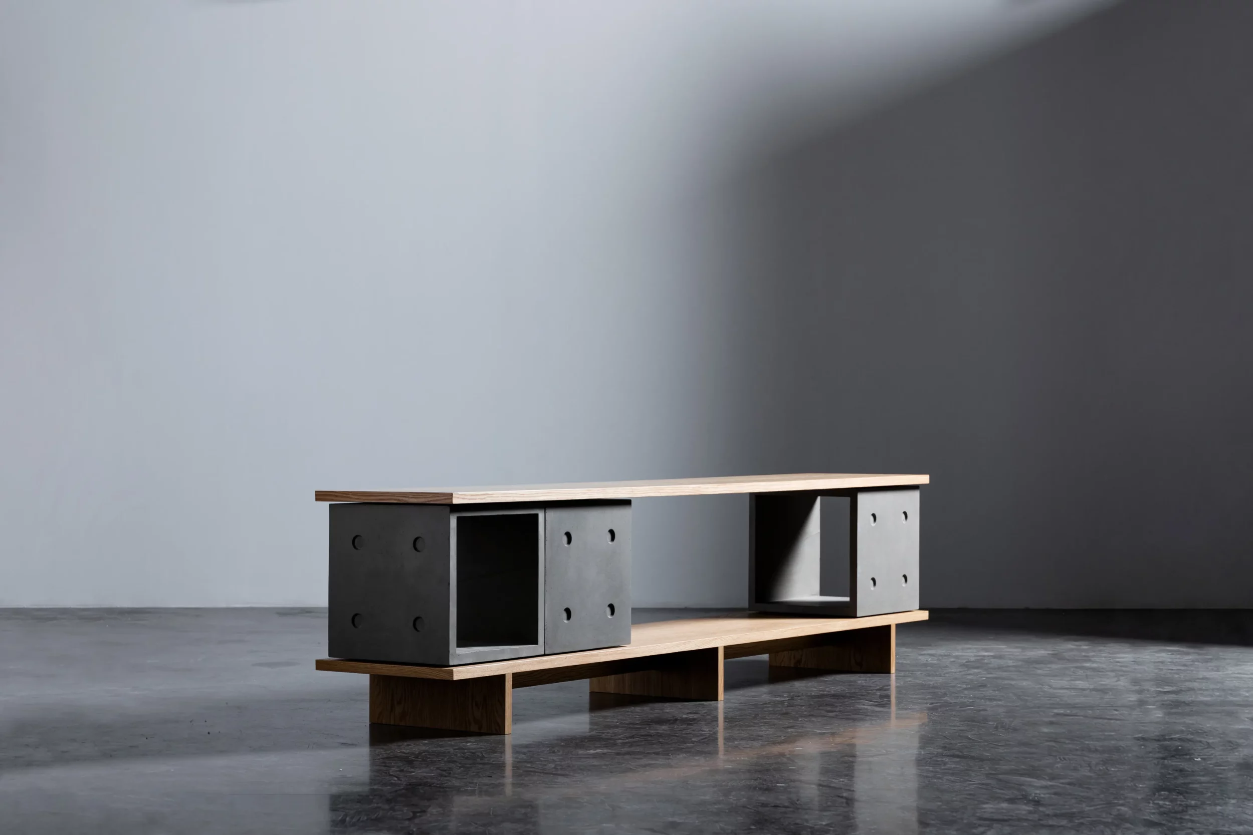 concrete TV units Dice buffet