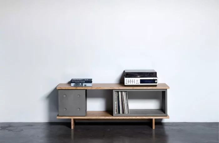 Dice Hifi, our storage furniture for vinyl